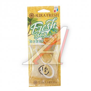 187 р. Ароматизатор подвесной гранулы (sex on the beach) 20г Fresh Bag AURA FRESH AURA FRESH 23057  с доставкой в г. Кемерово. Увеличить фотографию 1