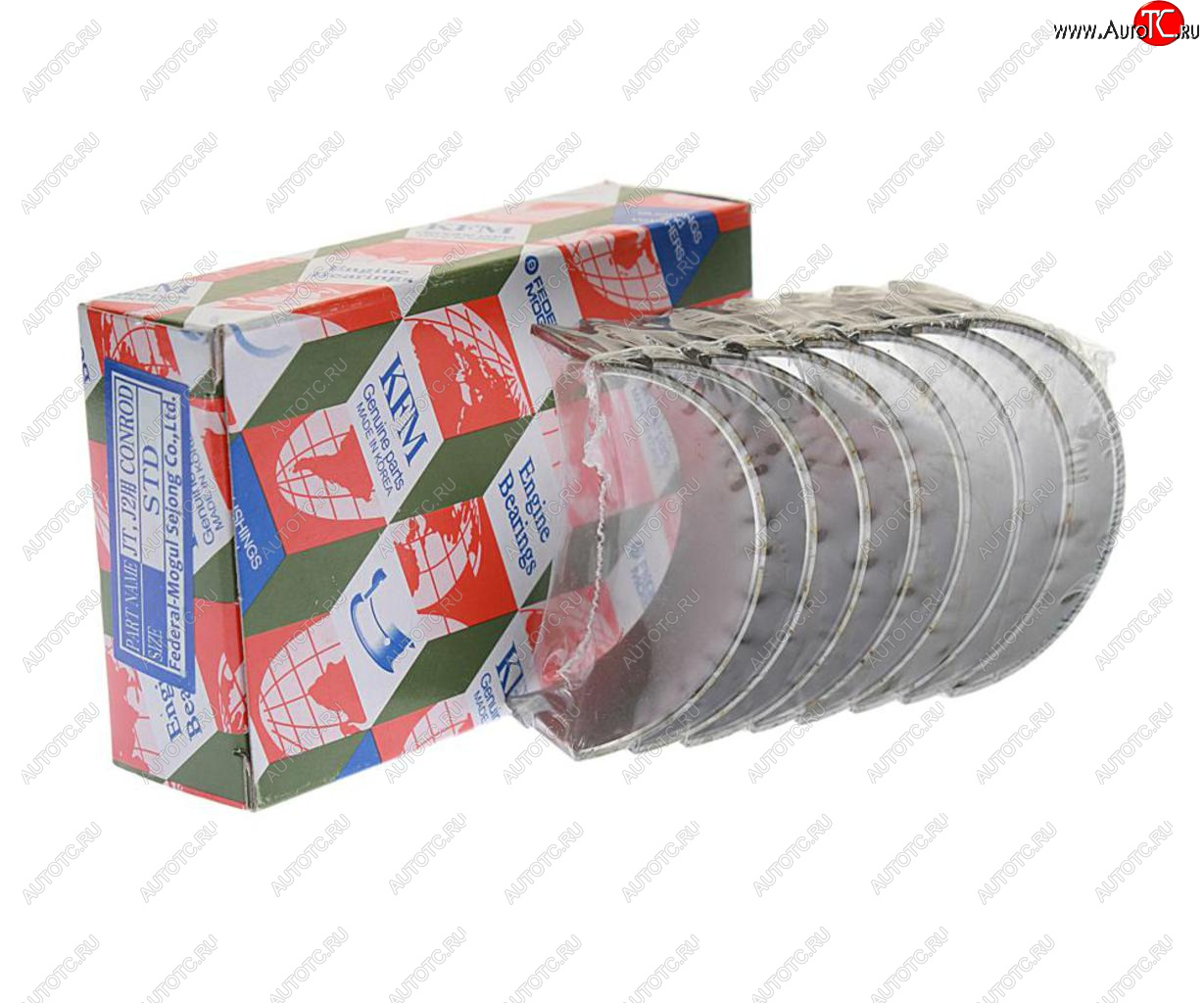 1 129 р. Вкладыши KIA Bongo 3 (06-) (2.9) шатунные STD комплект (8шт.) KFM KFM 23060-4x010  с доставкой в г. Кемерово