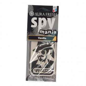 91 р. Ароматизатор подвесной картонный (vanilla) Spy Mania AURA FRESH AURA FRESH 23105  с доставкой в г. Кемерово. Увеличить фотографию 1