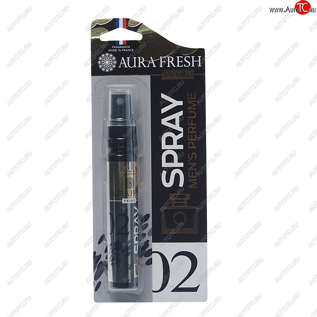 369 р. Ароматизатор спрей (№2 CK one) 30мл Prime Pump Spray AURA FRESH AURA FRESH 23168  с доставкой в г. Кемерово
