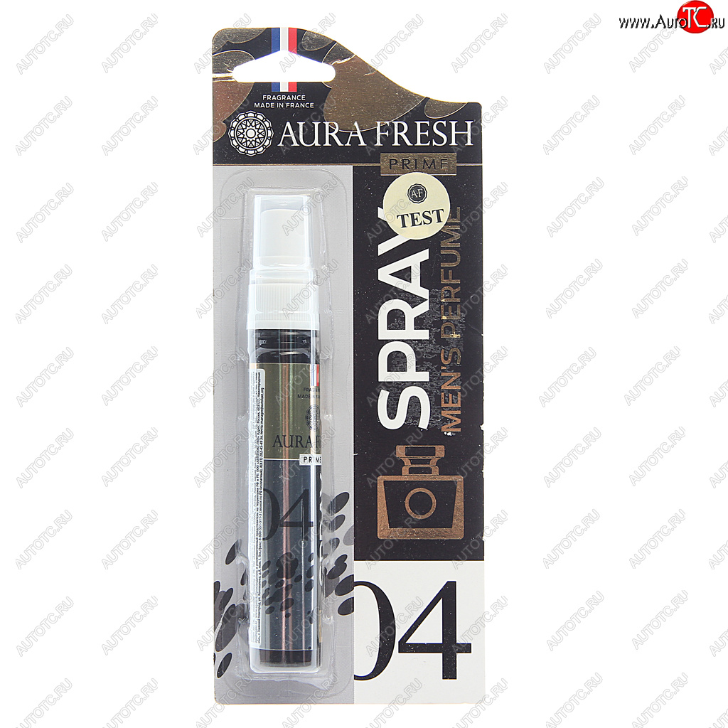 369 р. Ароматизатор спрей (№4 Hugo Boss-Hugo) 30мл Prime Pump Spray AURA FRESH AURA FRESH 23170  с доставкой в г. Кемерово