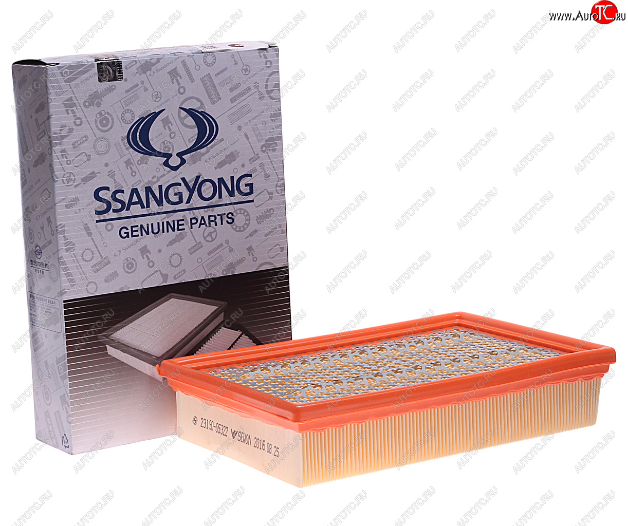 879 р. Фильтр воздушный SSANGYONG Korando,Musso ТАГАЗ Tager (OM662LA) OE SSANGYONG 2319005322  с доставкой в г. Кемерово