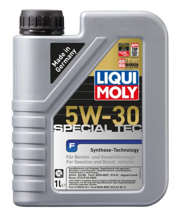1 939 р. Масло моторное SPECIAL TEC F A5B5 5W30 синт.1л LIQUI MOLY LIQUI MOLY 2325  с доставкой в г. Кемерово. Увеличить фотографию 1