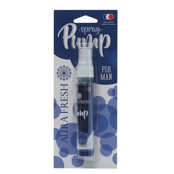 253 р. Ароматизатор спрей (for man) 30мл Pump Spray AURA FRESH AURA FRESH 23283  с доставкой в г. Кемерово. Увеличить фотографию 1