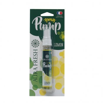 253 р. Ароматизатор спрей (lemon) 30мл Pump Spray AURA FRESH AURA FRESH 23284  с доставкой в г. Кемерово. Увеличить фотографию 1