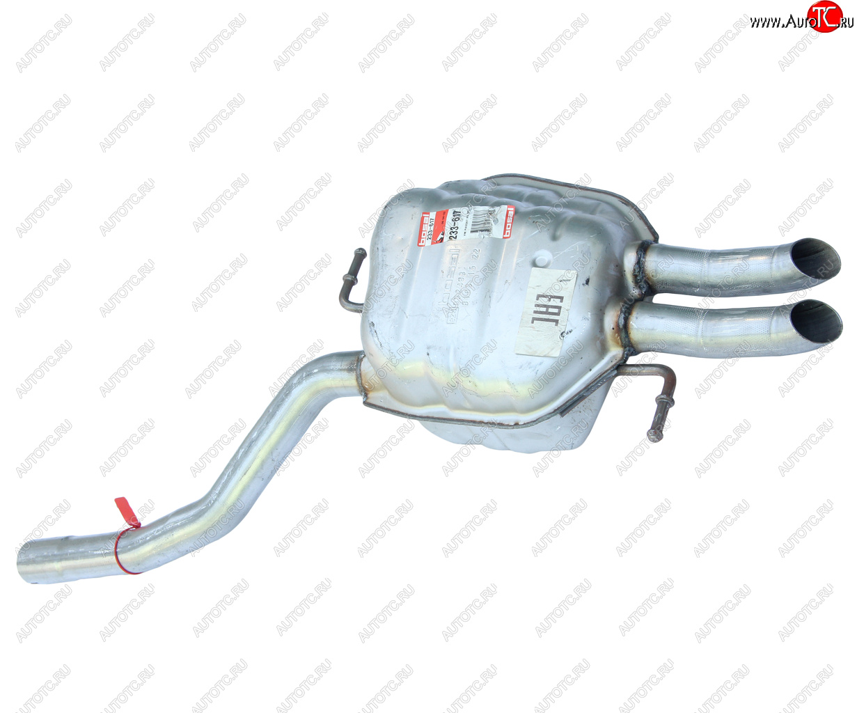 19 649 р. Глушитель VW Passat (09-12) задняя часть BOSAL BOSAL 233-617  с доставкой в г. Кемерово