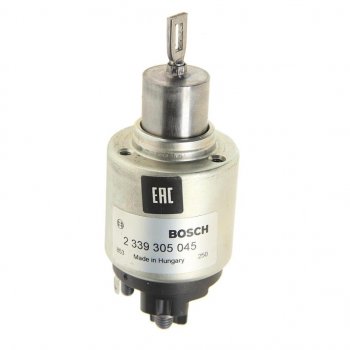 4 999 р. Реле втягивающее BMW E60,81,83,87,90,70,71 D BOSCH BOSCH 2339305045  с доставкой в г. Кемерово. Увеличить фотографию 1
