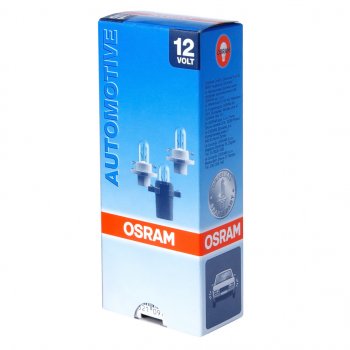 131 р. Лампа 12V 2W BAX8.4d зеленый патрон OSRAM OSRAM 2352mfx6  с доставкой в г. Кемерово. Увеличить фотографию 1