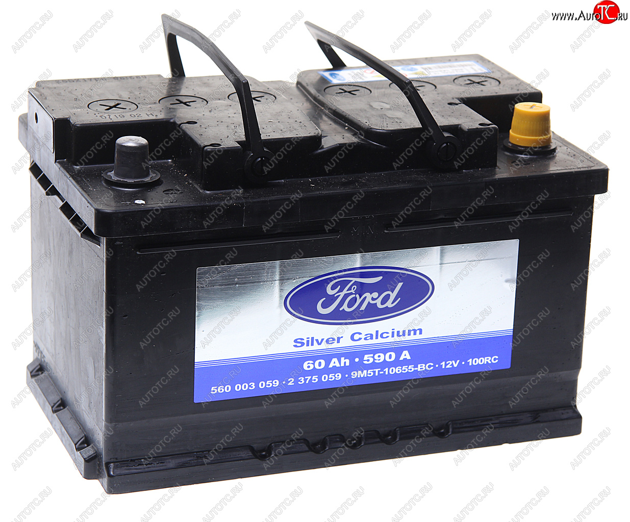 8 799 р. Аккумулятор FORD 60Ач OE FORD 2375059  с доставкой в г. Кемерово