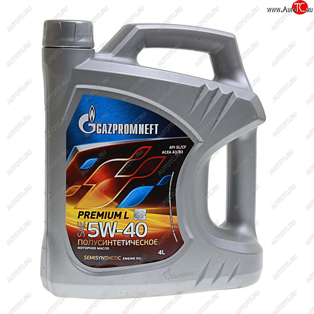 1 749 р. Масло моторное Premium L SLCF 5W40 псинт.4л GAZPROMNEFT GAZPROMNEFT 2389900122  с доставкой в г. Кемерово