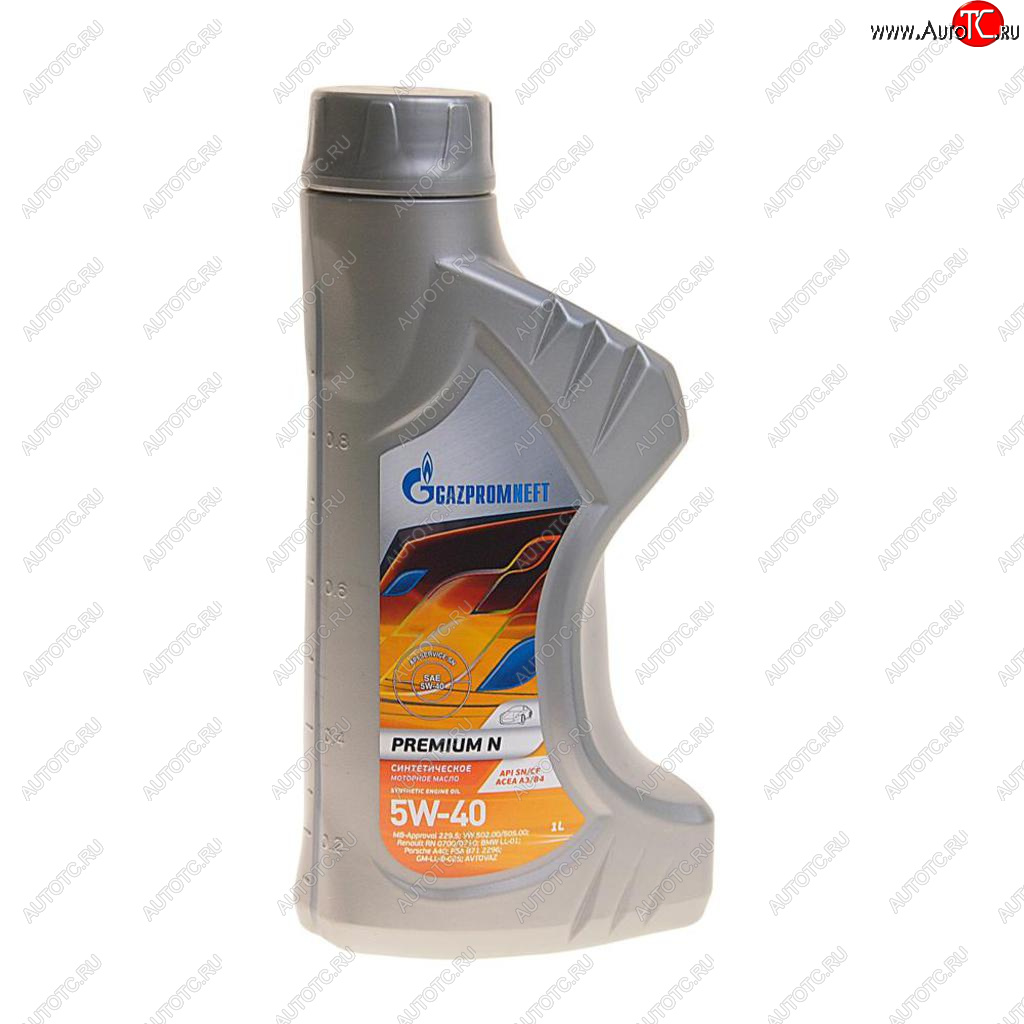 669 р. Масло моторное Premium N SNCFA3B4 5W40 синт.1л GAZPROMNEFT GAZPROMNEFT 2389900143  с доставкой в г. Кемерово