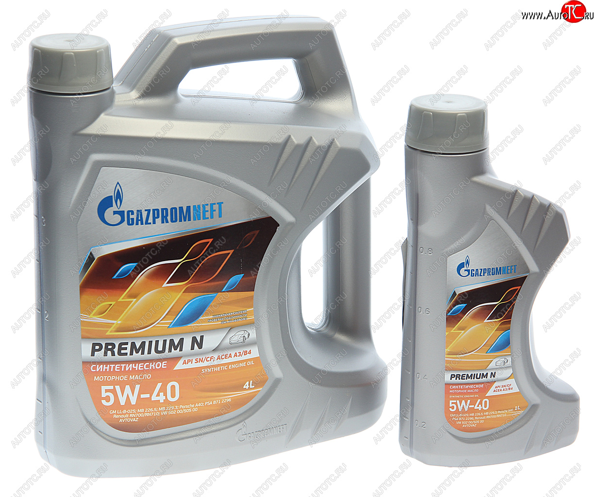 2 399 р. Масло моторное Premium N SNCFA3B4 5W40 синт.4+1л GAZPROMNEFT GAZPROMNEFT 2389900144a  с доставкой в г. Кемерово