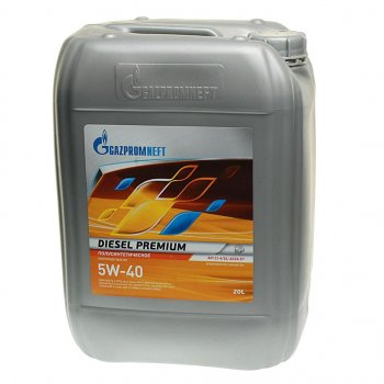 9 849 р. Масло дизельное DIESEL PREMIUM CI-4SLE7E5 5W40 псинт.20л17.6кг GAZPROMNEFT GAZPROMNEFT 2389901209  с доставкой в г. Кемерово. Увеличить фотографию 1