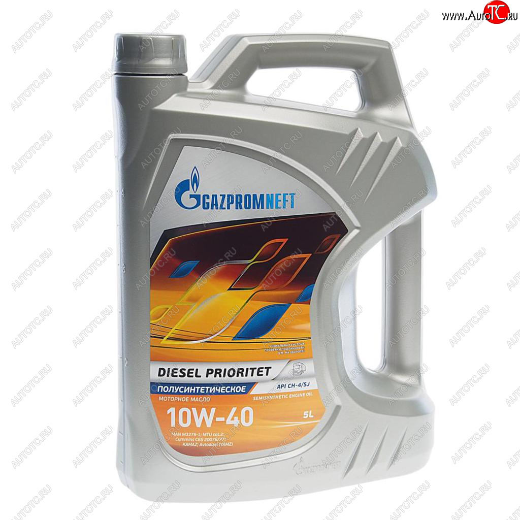 1 989 р. Масло дизельное DIESEL PRIORITET CH-4SJ 10W40 псинт.5л GAZPROMNEFT GAZPROMNEFT 2389901344  с доставкой в г. Кемерово