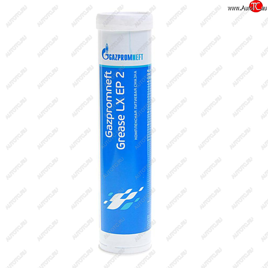 569 р. Смазка литиевая высокотемпературная Grease LX EP-2 400г картридж (синяя) GAZPROMNEFT GAZPROMNEFT 2389906876  с доставкой в г. Кемерово