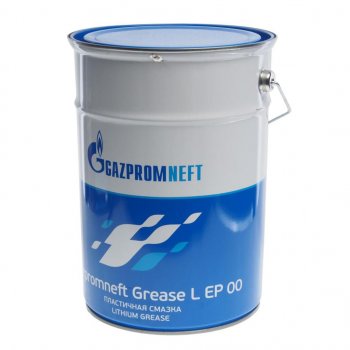 3 199 р. Смазка литиевая Grease L EP-00 4кг GAZPROMNEFT GAZPROMNEFT 2389907070  с доставкой в г. Кемерово. Увеличить фотографию 1