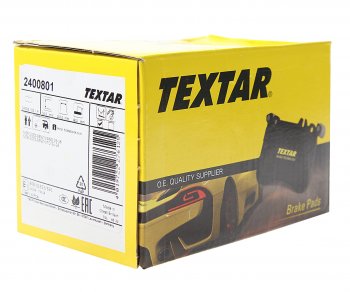 3 699 р. Колодки тормозные задние (4шт.) TEXTAR Mercedes-Benz Vito W639 дорестайлинг (2003-2010)  с доставкой в г. Кемерово. Увеличить фотографию 4