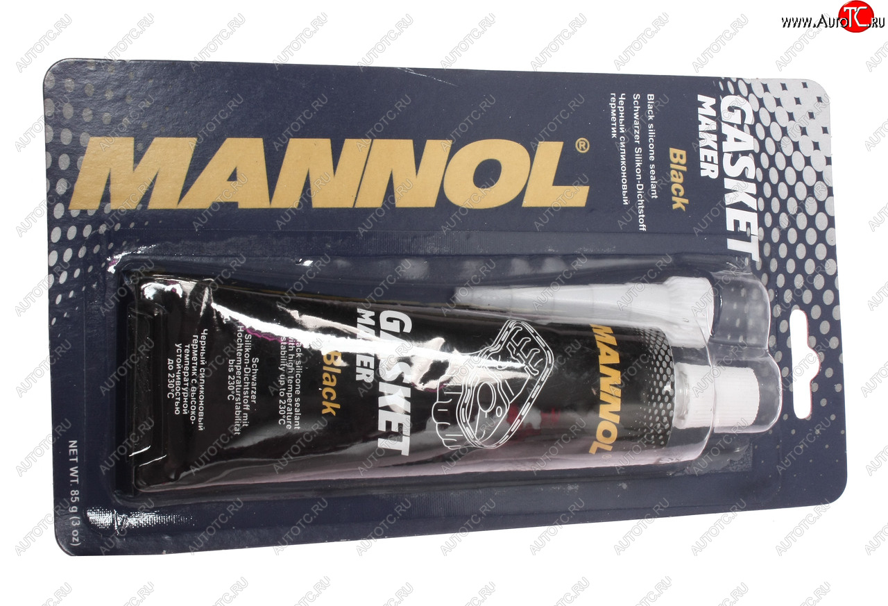 319 р. Герметик прокладка черный термостойкий 85г -40С+230С Gasket Maker 9912 MANNOL MANNOL 2408  с доставкой в г. Кемерово