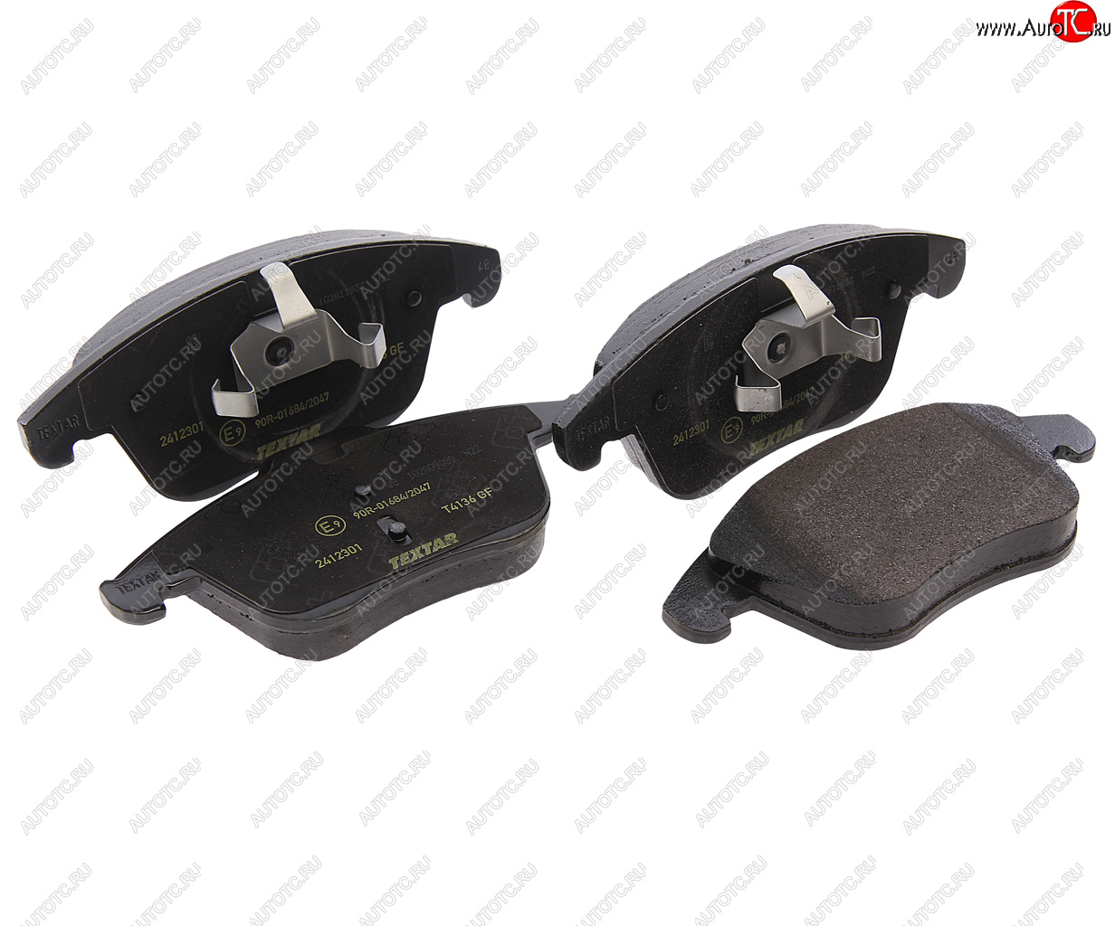 5 699 р. Колодки тормозные передние (4шт.) TEXTAR Ford S-Max 1 рестайлинг (2010-2015)  с доставкой в г. Кемерово