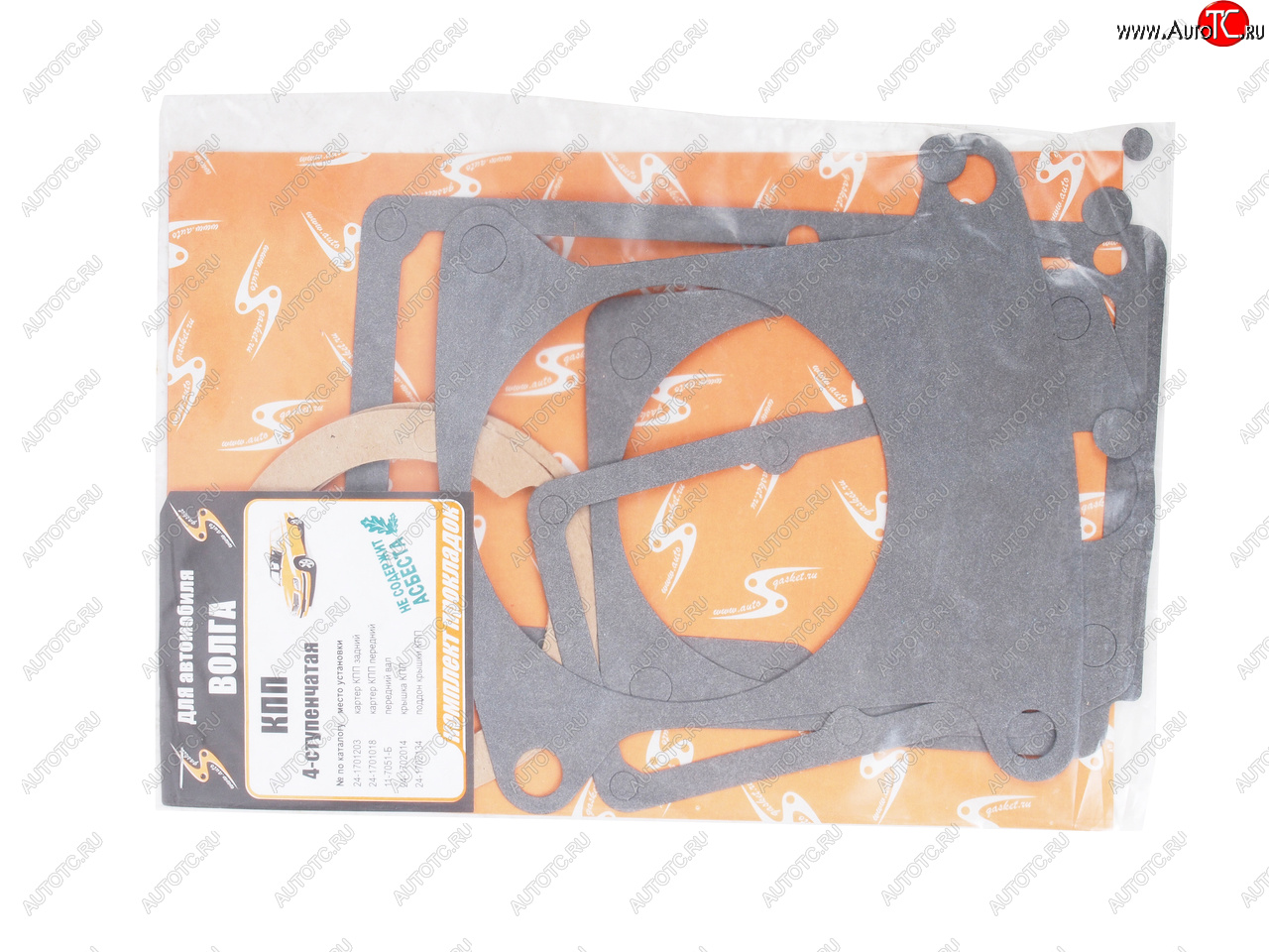 56 р. Прокладка КПП ГАЗ-24-31029 4 ступен.комплект AUTOGASKET AUTOGASKET 24-170*комплект4 в  с доставкой в г. Кемерово