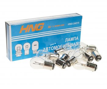 25 р. Лампа 24V P215W BAY15d Long Life HNG HNG 24215  с доставкой в г. Кемерово. Увеличить фотографию 1