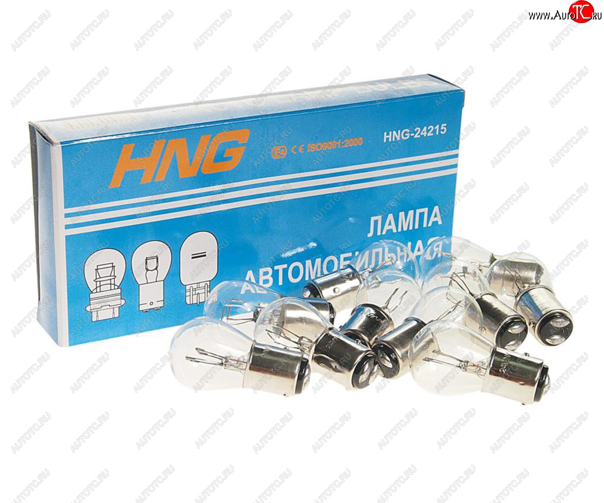 25 р. Лампа 24V P215W BAY15d Long Life HNG HNG 24215  с доставкой в г. Кемерово