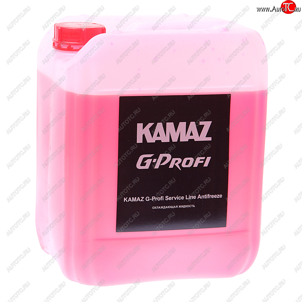 1 969 р. Антифриз красный 10л KAMAZ G-Profi Service Line Antifreeze (ОАО КАМАЗ) GAZPROMNEFT 2422210232  с доставкой в г. Кемерово