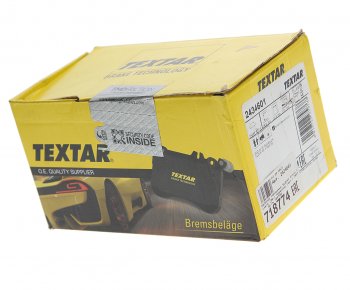 3 299 р. Колодки тормозные передние (4шт.) TEXTAR Suzuki Grand Vitara JT 3 двери дорестайлинг (2005-2008)  с доставкой в г. Кемерово. Увеличить фотографию 2