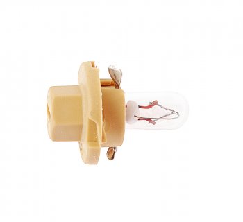 115 р. Лампа 12V 1.5W BAX8.4d бежевый патрон OSRAM OSRAM 2452mfx6  с доставкой в г. Кемерово. Увеличить фотографию 1
