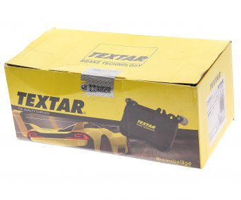 13 649 р. Колодки тормозные передние (4шт.) TEXTAR Porsche Cayenne 958 рестайлинг (2014-2018)  с доставкой в г. Кемерово. Увеличить фотографию 3
