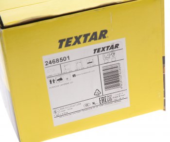 13 649 р. Колодки тормозные передние (4шт.) TEXTAR Porsche Cayenne 958 рестайлинг (2014-2018)  с доставкой в г. Кемерово. Увеличить фотографию 4