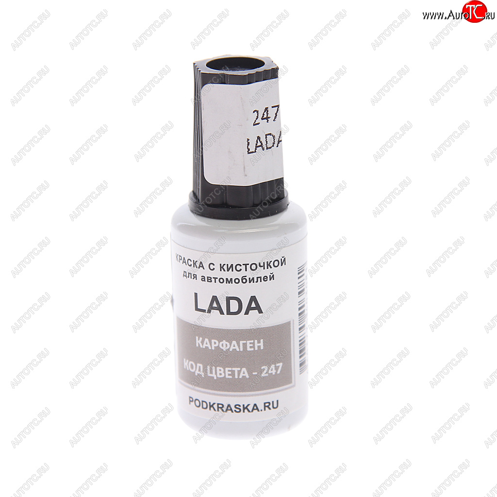 389 р. Краска с кистью 20мл LADA 247 PODKRASKA PODKRASKA 247  с доставкой в г. Кемерово
