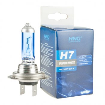 153 р. Лампа 24V H7 70W PX26d Super White HNG HNG 24770sw  с доставкой в г. Кемерово. Увеличить фотографию 3
