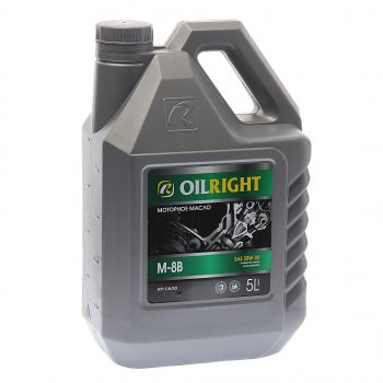 849 р. Масло моторное М8В мин.5л OIL RIGHT OIL RIGHT 2484  с доставкой в г. Кемерово. Увеличить фотографию 1