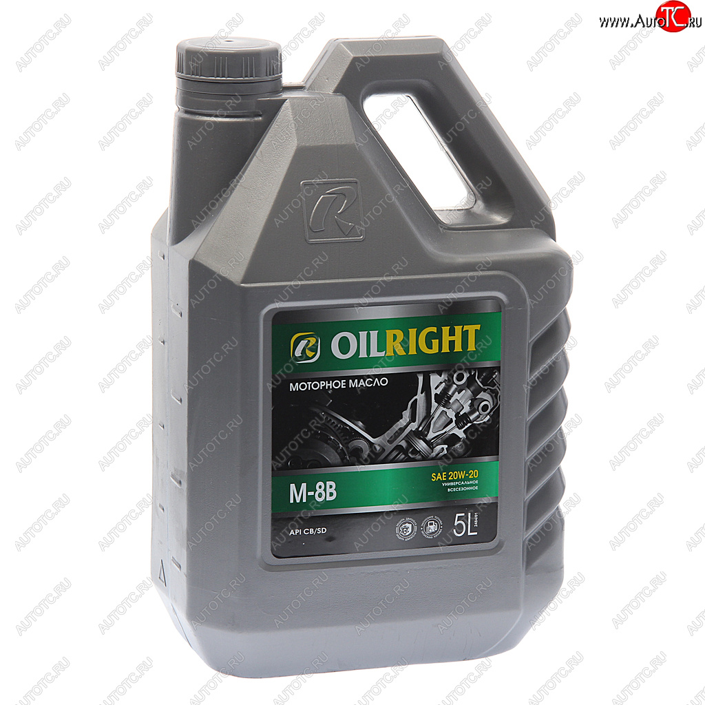 849 р. Масло моторное М8В мин.5л OIL RIGHT OIL RIGHT 2484  с доставкой в г. Кемерово