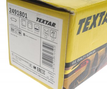 3 589 р. Колодки тормозные задние (4шт.) TEXTAR Lexus RX350 AL10 дорестайлинг (2008-2012)  с доставкой в г. Кемерово. Увеличить фотографию 3