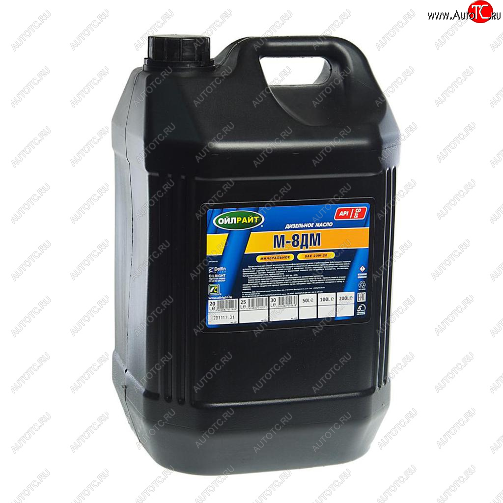 3 199 р. Масло дизельное М8ДМ мин.20л OIL RIGHT OIL RIGHT 2497  с доставкой в г. Кемерово