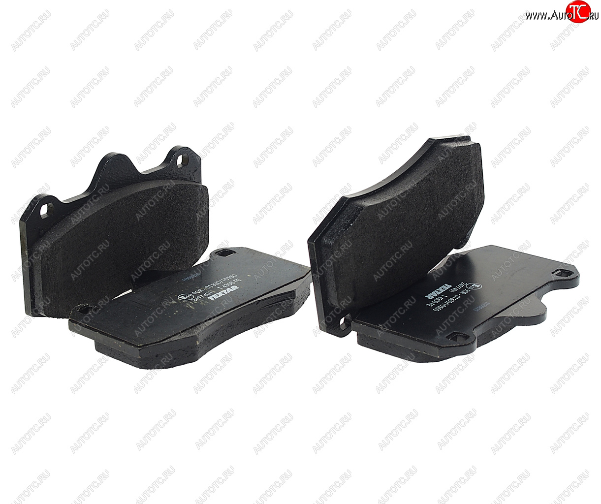 989 р. Колодки тормозные передние (4шт.) TEXTAR Seat Ibiza KJ хэтчбэк 5 дв. дорестайлинг (2017-2021)  с доставкой в г. Кемерово