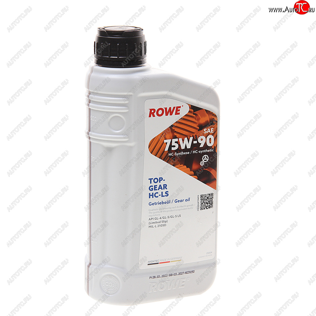 1 799 р. Масло трансмиссионное HIGHTEC TOPGEAR 75W90 LS GL-4/GL-5 синт.1л ROWE ROWE 25004-0010-99 ROWE 25004-0010-99  с доставкой в г. Кемерово