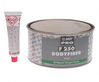 1 589 р. Шпатлевка со стекловолокном FIBER 250 1.5кг BODY BODY 2500600001  с доставкой в г. Кемерово. Увеличить фотографию 1
