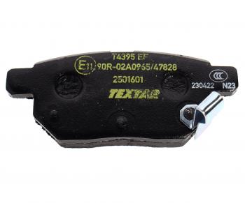 3 299 р. Колодки тормозные задние (4шт.) TEXTAR Toyota Yaris XP90 седан дорестайлинг (2006-2009)  с доставкой в г. Кемерово. Увеличить фотографию 4
