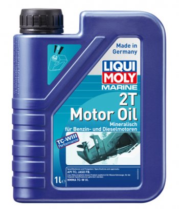 1 959 р. Масло моторное для 2-х тактных двигателей лодок OUTBOARD мин.1л LIQUI MOLY LIQUI MOLY 25019  с доставкой в г. Кемерово. Увеличить фотографию 1