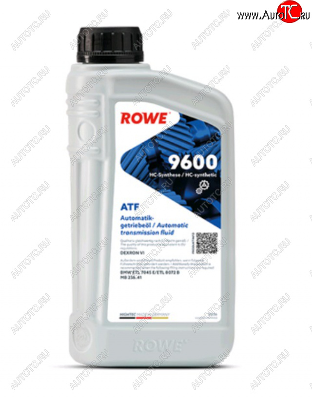 1 389 р. Масло трансмиссионное HIGHTEC ATF 9600 DEXRON VI синт.1л красное ROWE ROWE 25036-0010-99 ROWE 25036-0010-99  с доставкой в г. Кемерово