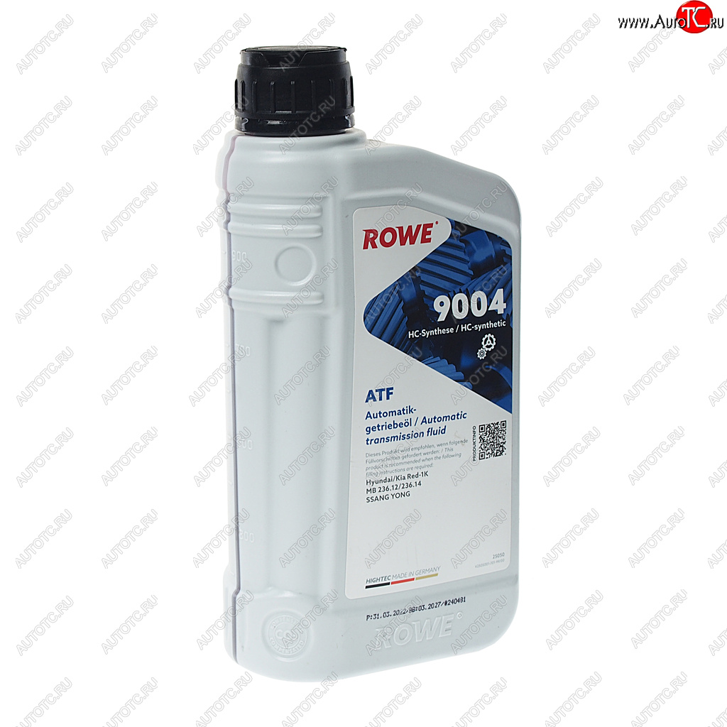 1 879 р. Масло трансмиссионное HIGHTEC ATF 9004 синт.1л красное ROWE ROWE 25050-0010-99  с доставкой в г. Кемерово