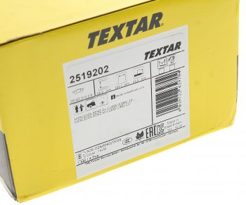 7 699 р. Колодки тормозные передние (4шт.) TEXTAR Mercedes-Benz ML class W166 (2011-2015)  с доставкой в г. Кемерово. Увеличить фотографию 4