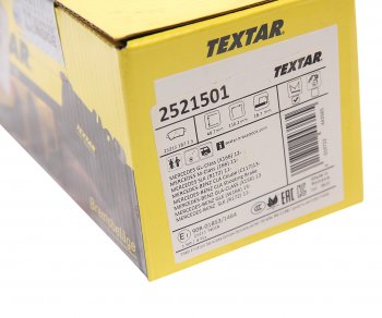 4 999 р. Колодки тормозные задние (4шт.) TEXTAR Mercedes-Benz ML class W166 (2011-2015)  с доставкой в г. Кемерово. Увеличить фотографию 4