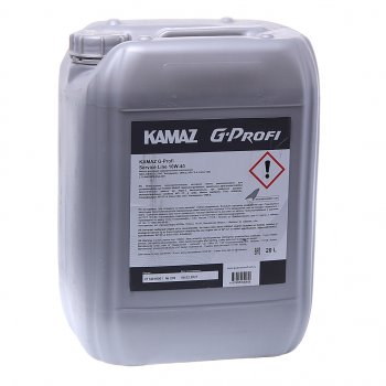 6 249 р. Масло дизельное KAMAZ G-Profi Service Line 10W40 псинт.20л (ОАО КАМАЗ) GAZPROMNEFT 253133793  с доставкой в г. Кемерово. Увеличить фотографию 1