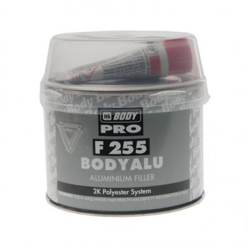 539 р. Шпатлевка с алюминиевым наполнителем PRO F255 ALU 0.25кг BODY BODY 2550800050  с доставкой в г. Кемерово. Увеличить фотографию 1