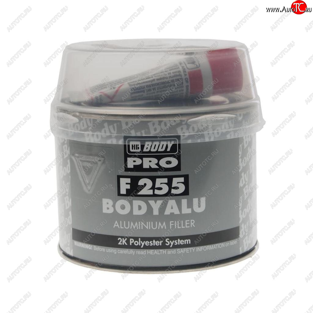 539 р. Шпатлевка с алюминиевым наполнителем PRO F255 ALU 0.25кг BODY BODY 2550800050  с доставкой в г. Кемерово