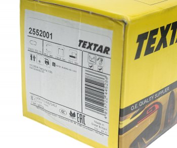3 369 р. Колодки тормозные задние (4шт.) TEXTAR Hyundai Santa Fe CM рестайлинг (2009-2012)  с доставкой в г. Кемерово. Увеличить фотографию 3